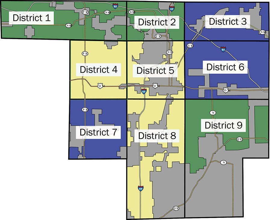 district map